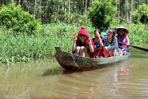 Về miền Tây chèo xuồng ba lá